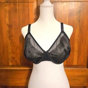 Soma Unbelievable Lift Perfect Coverage black bra underwire 34G